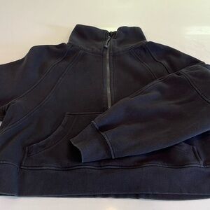 Lululemon scuba sweatshirt black size small